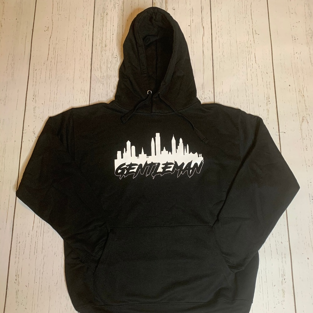 Gentleman Apparels Black Skyline Hoodie